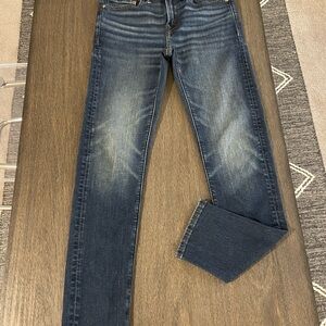 American Eagle Outfitters Dark Blue Skinny Jeans - Like New